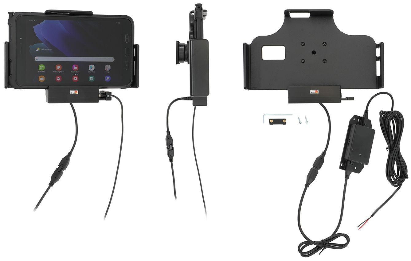 Brodit Festeinbau Halterung Samsung Tab Active 2/3 PIN USB-C