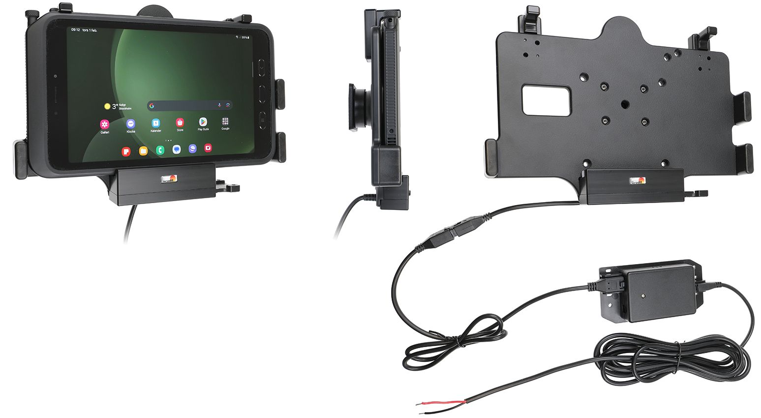 Brodit Festeinbau Halterung Samsung Tab Active 3/ 5 USB -C