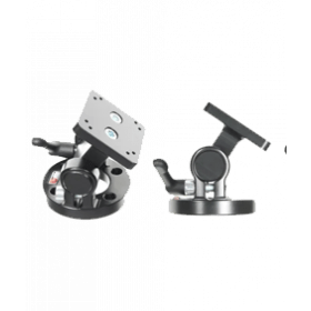 Montageköpfe, Platten, Teile und Schrauben